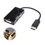 ADAPTADOR DISPLAYPORT MACHO PARA DVI + HDMI + VGA