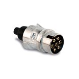 FICHA MACHO METAL 7 PINOS PARA REBOQUE