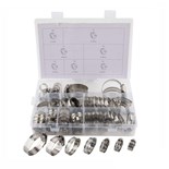 CONJUNTO ABRAÇADEIRAS METAL 6-44mm