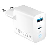 CARREGADOR USB-A + USB-C PD/QC 45W