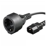 EXTENSAO CORRENTE IEC C14 / SCHUKO FEMEA 1.80MT