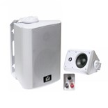 PAR COLUNAS 4" 8OHM 40W@100V BRANCAS VSOUND