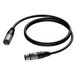 CABO AUDIO XLR FEMEA / XLR MACHO 0.5MT BASIC PROCAB