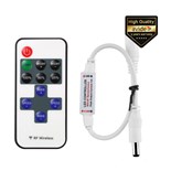 CONTROLADOR FITA LED 5-24V 12A C/ COMANDO