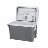 GELEIRA ELETRICA 12/24V 35L C/ AQUECIMENTO C/ TROLLEY