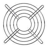 GRELHA METALICA 15x15cm PARA VENTILADOR