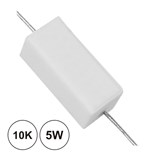 RESISTENCIA BOBINADA 5W 10K