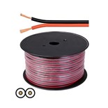 CABO COLUNA PRETO / VERMELHO 2x1mm