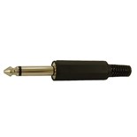 FICHA JACK 6.5 MONO MACHO PLASTICO