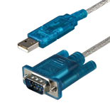 ADAPTADOR USB-A / DB-9P MACHO 1MT