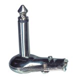 FICHA JACK 6.5 MACHO MONO METAL CURVA