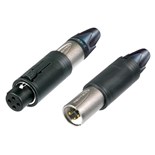 Ficha XLR Neutrik Hermafrodita de 3 Contactos