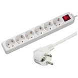 EXTENSAO CORRENTE SCHUKO 6 VIAS + INTERRUPTOR 3MTS