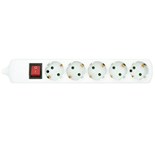 BASE CORRENTE SCHUKO 5 VIAS + INTERRUPTOR SEM CABO