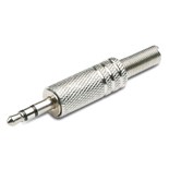 FICHA JACK MACHO ST METAL  3,5mm