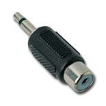 ADAPTADOR JACK 3.5 MACHO MONO P/ RCA FEMEA
