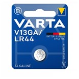 PILHA ALCALINA 1.5V P/ RELOGIO LR44 / AG13 / V13GA / A76 VARTA