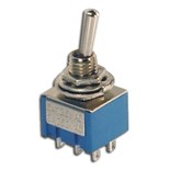 INTERRUPTOR ALAVANCA INVERSOR 2C 2P ON-ON 3A 250V