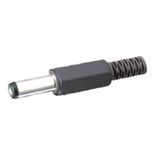 FICHA DC 2.5  MACHO EXTENSAO 2.5X5X14mm