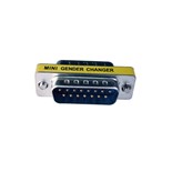 ADAPTADOR SUB-D 15P MACHO / MACHO