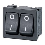 INTERRUPTOR DUPLO 6A 250V 4 TERMINAIS