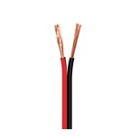 CABO AUDIO PARALELO VERMELHO/PRETO 2X1.50mm