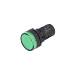 PILOTO REDONDO PAINEL 19.5mm 230V VERDE
