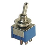 INTERRUPTOR ALAVANCA MINIATURA 2C 2P 1.5A 250V