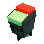 INTERRUPTOR 2 TECLAS VERDE/VERMELHO