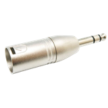 ADAPTADOR XLR 3P MACHO / JACK 6.5 MACHO STEREO