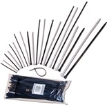 PACK 100 ABRACADEIRAS NYLON 250x4.8mm