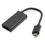 CABO ADAPT. HDMI FEMEA P/ MICRO USB B 5P MACHO