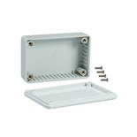 CAIXA ABS 120x60x30mm CINZA ESCURO