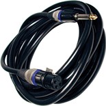 EXTENSAO JACK 6.3 MACHO STEREO XLR FEMEA 5MT