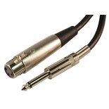 EXTENSAO JACK 6.5 MACHO MONO XLR FEMEA 10MT