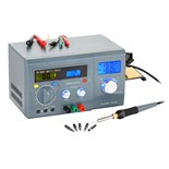 MINI LAB. MULTIMETRO DIGITAL / ESTAÇÃO SOLDAR DIGITAL 40W