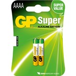 PACK 2 PILHAS ALCALINAS 1,5V AAAA