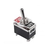 INTERRUPTOR ALAVANCA BIPOLAR  4 TERMINAIS FASTON 6.3mm
