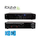 IBIZA 300USB-BT AMPLIFICADOR 2X240W USB BT
