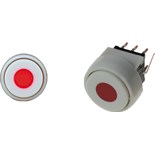 MICRO PULSADOR 1POS DPDT 30VDC 0,1A THT, LED