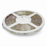 FITA LED SMD 120LED 12V 7.2W BRANCO FRIO IP65 (METRO)